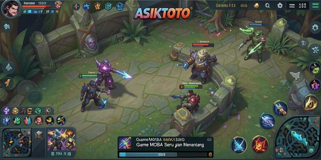 Gameplay ASIKTOTO yang menegangkan dan seru.