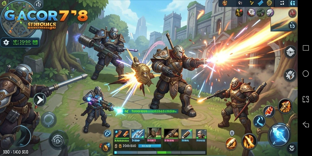 Tampilan menakjubkan dari gameplay SLG GACOR78.