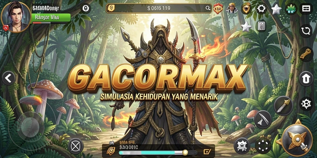Tampilan gameplay GACORMAX yang menarik dan interaktif.