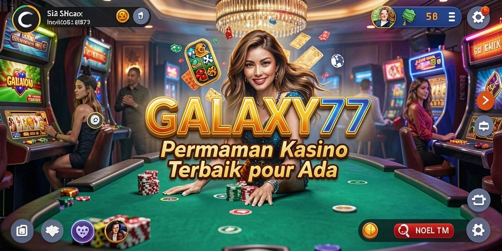 Tampilan screenshot gameplay menarik dari GALAXY77 yang memikat.