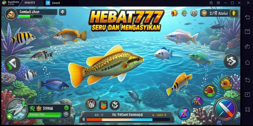 Tampilan gameplay HEBAT777 yang seru dan mengasyikkan.