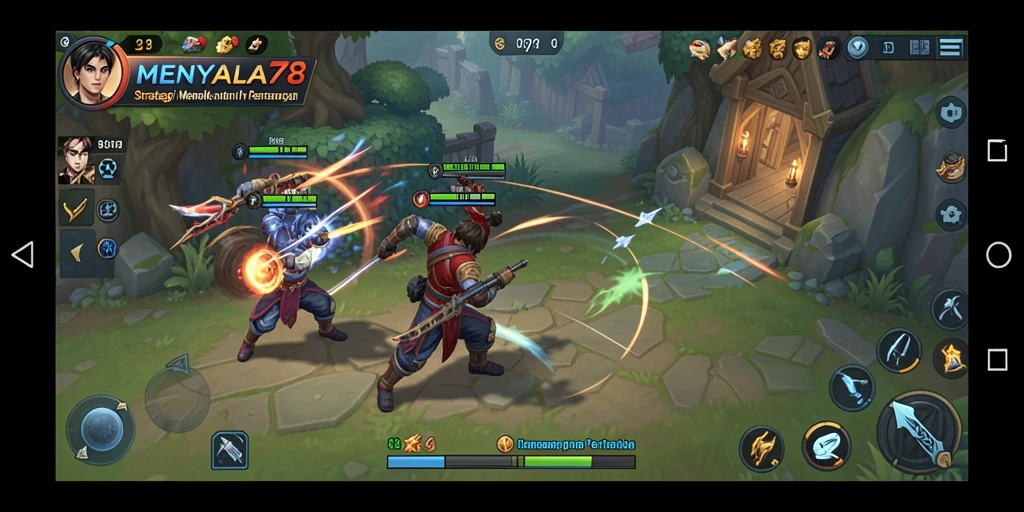 Tampilan gameplay <strong>MENYALA78</strong> yang seru dan penuh taktik.
