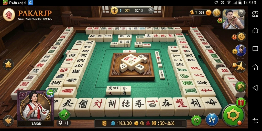Tampilan gameplay seru dan menantang dari PAKARJP.
