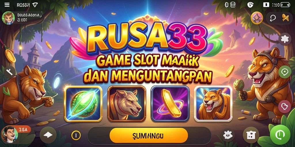 Screenshot game RUSA33 menampilkan putaran slot yang mengasyikkan.