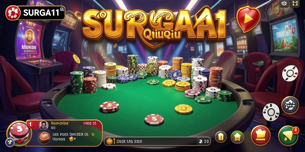 Gameplay seru QiuQiu di SURGA11 yang adiktif.